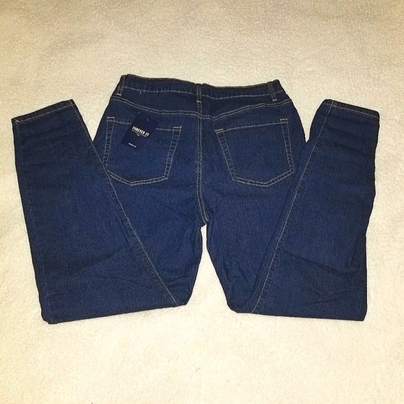 F21 Denim Skinny Jeans - Picture 2 of 4